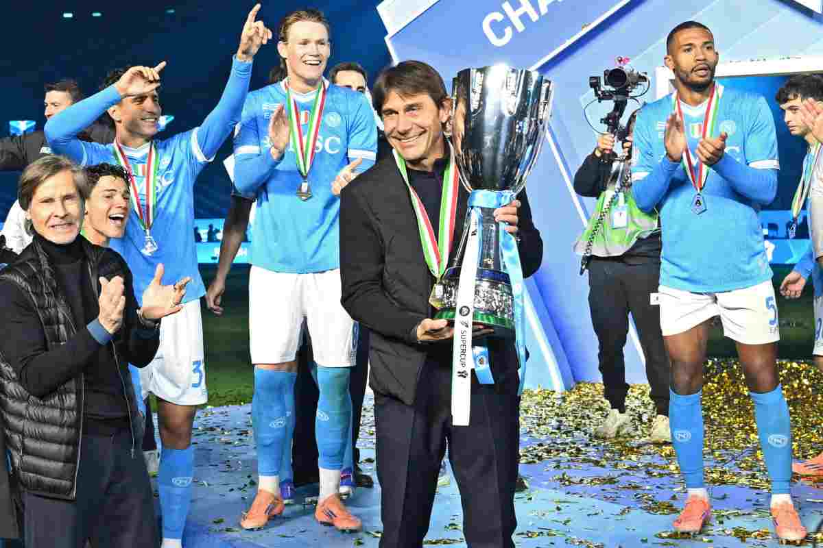 Conte con la Supercoppa