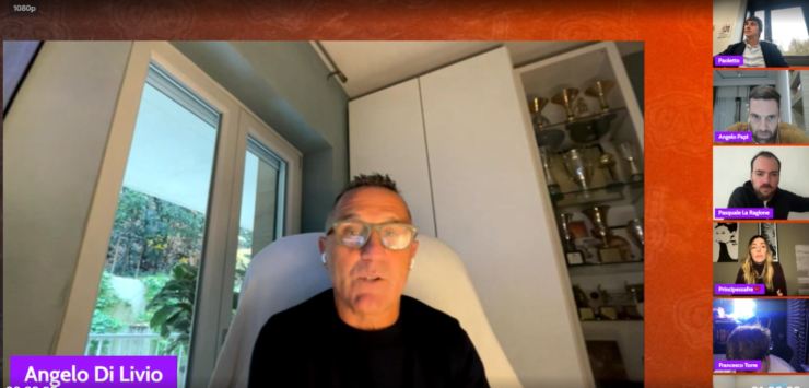 Di Livio durante la diretta