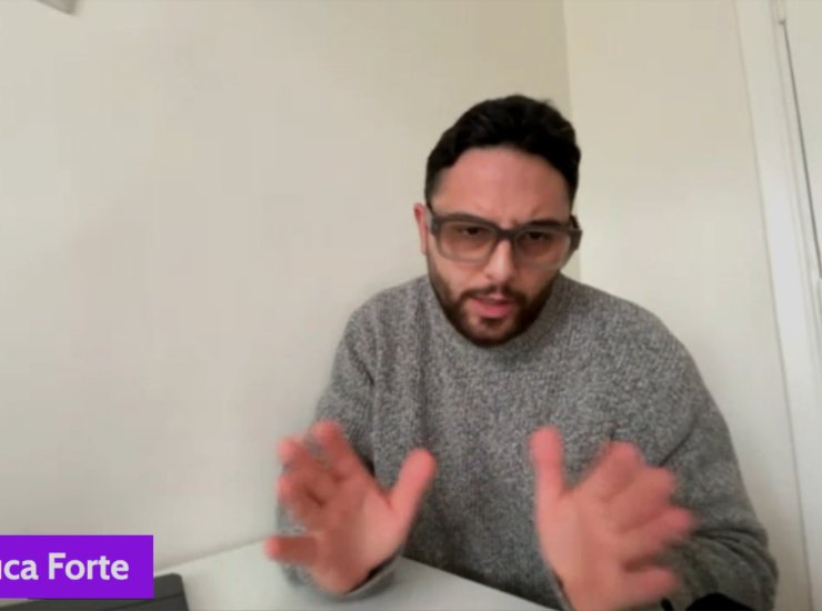 Forte durante la diretta