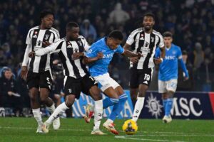 La partita tra Juventus e Napoli