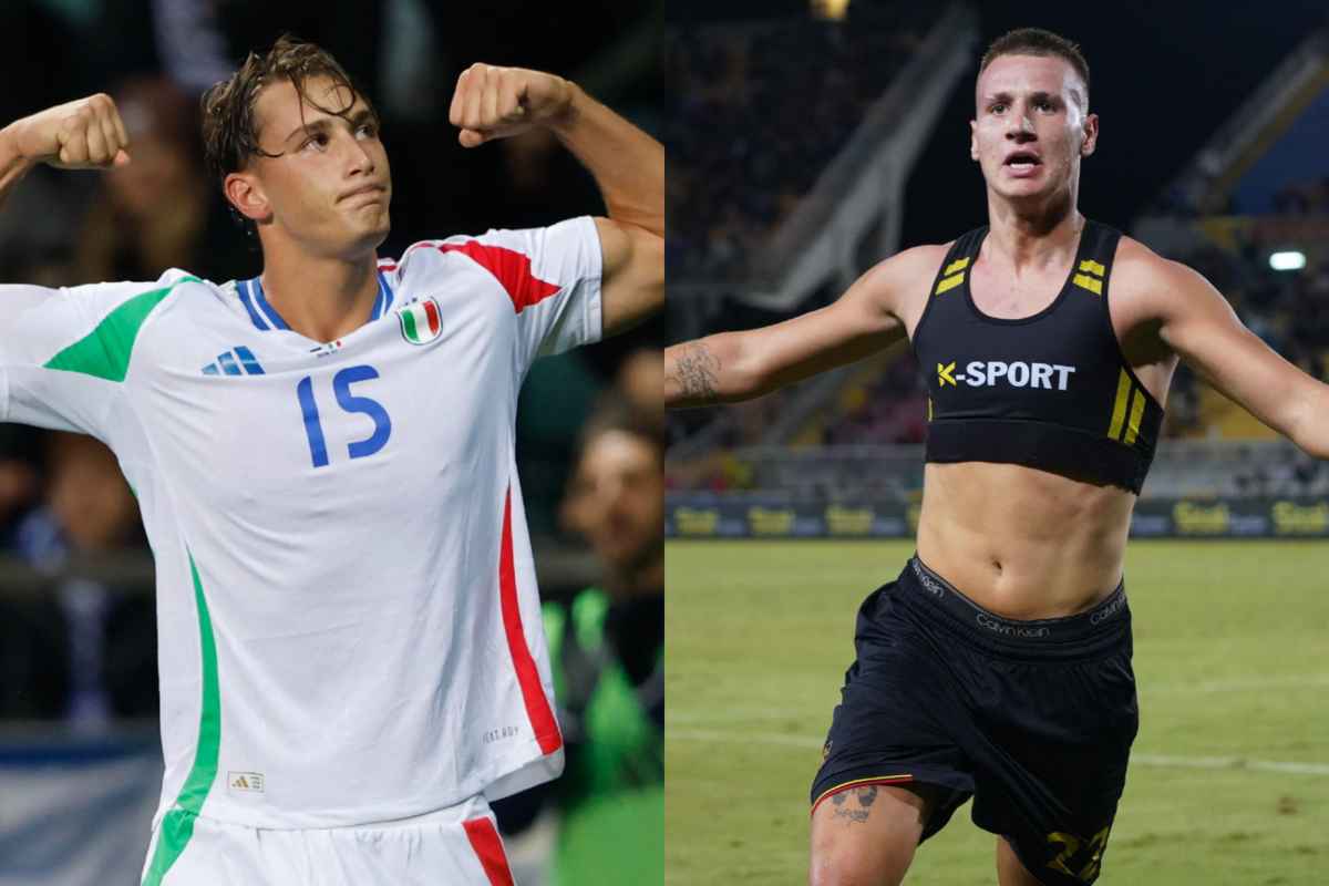 Foto combo Pio Esposito e Camarda