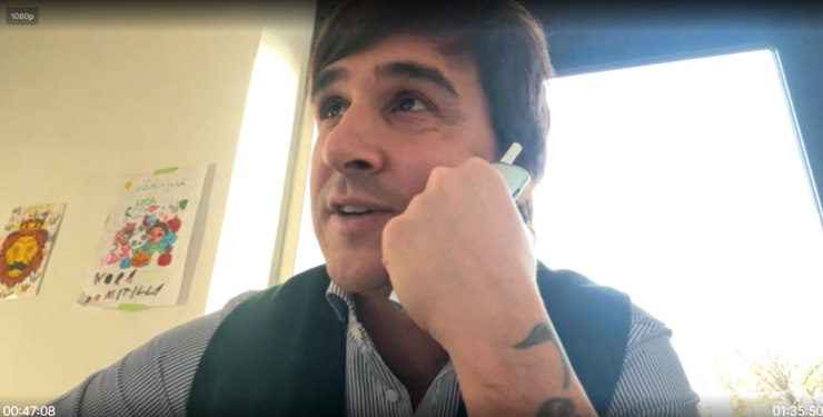 Paolo Signorelli in primo piano