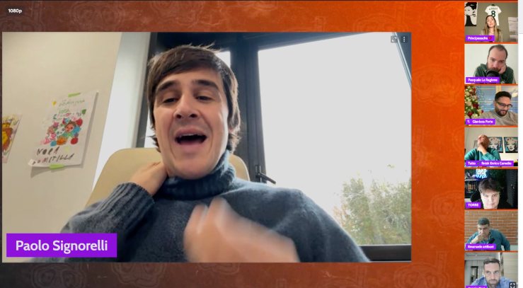 L'attacco di Paolo Signorelli a Camelio durante la Live di Calciosub