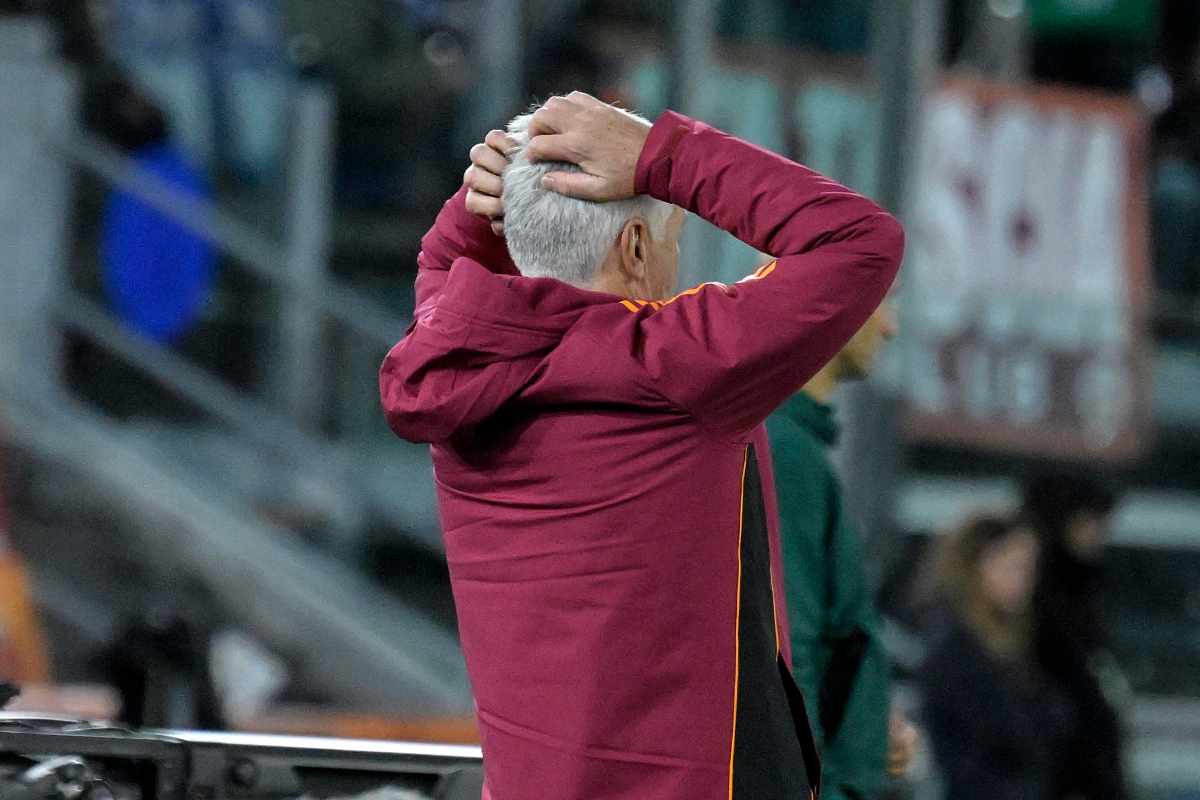 Il tecnico della Roma Gasperini dopo un gol mancato