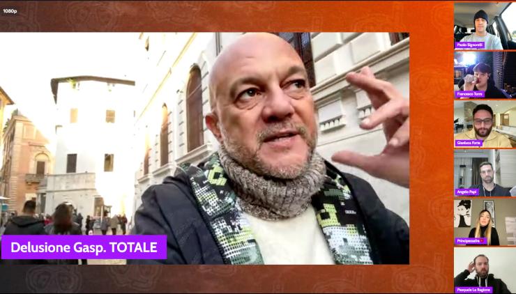 La discussione in diretta durante la live di Calciosub