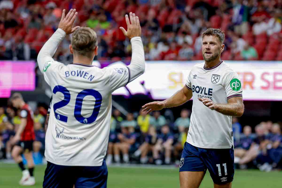 Il nuovo acquisto del Milan Fullkrug dopo aver fatto un gol