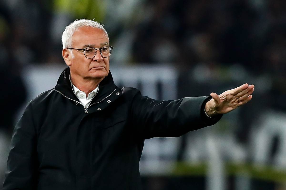 Claudio Ranieri ai tempi in cui guidava la Roma