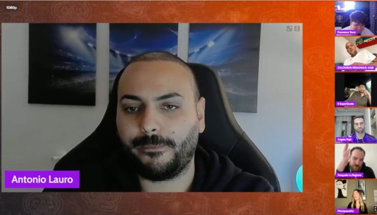 Antonio Lauro direttamente da Napoli che apre l'argomento su Antonio Conte