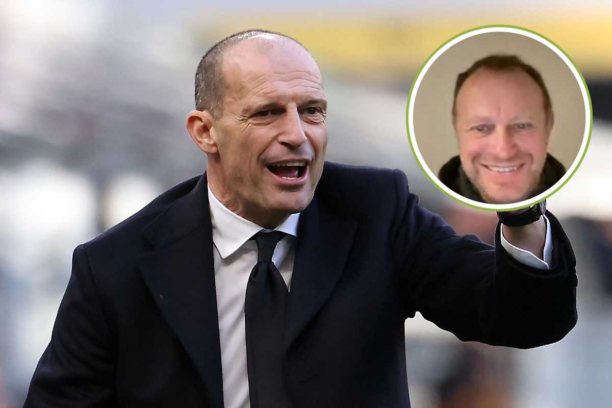 Allegri insieme a Breda in foto