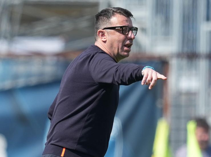 D'Aversa durante una partita