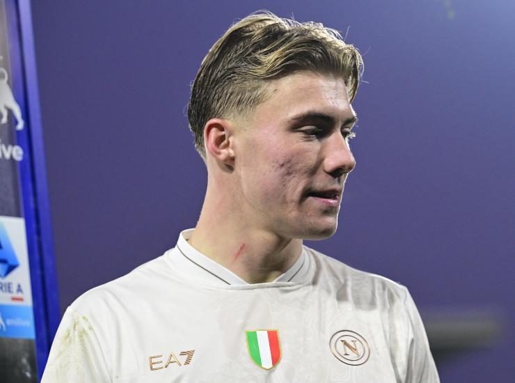 Hojlund in primo piano