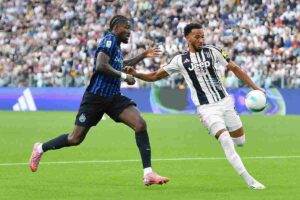 Un momento di Inter Juve