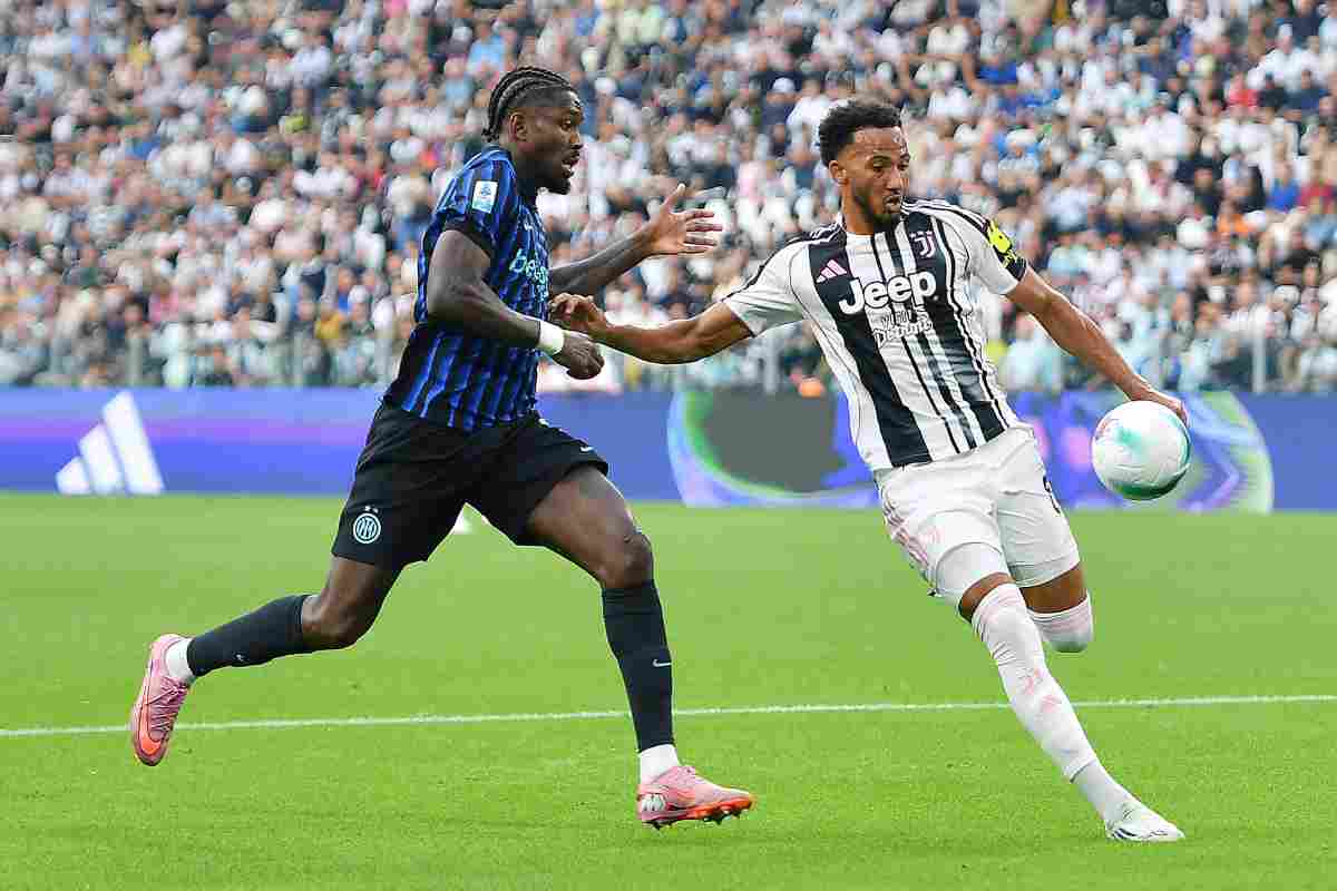 Un momento di Inter Juve