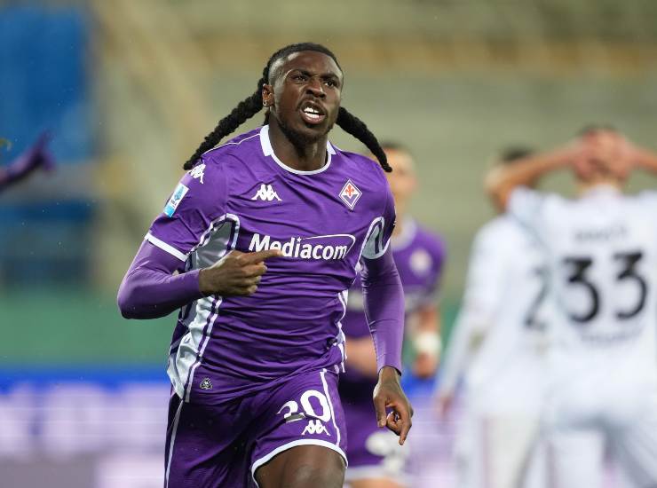 Kean esulta dopo la rete