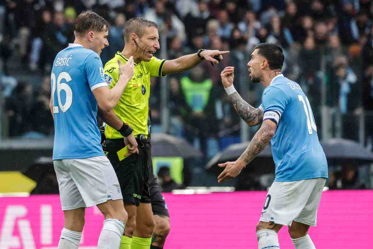 Lazio insieme agli arbitri