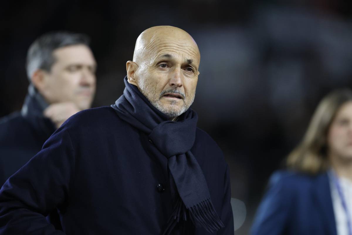 Spalletti durante una partita