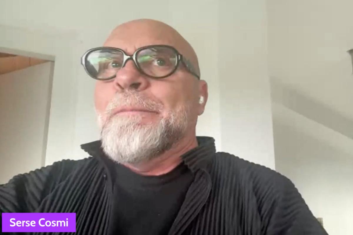 L'ex tecnico di Perugia e Udinese mentre è in diretta di Calciosub