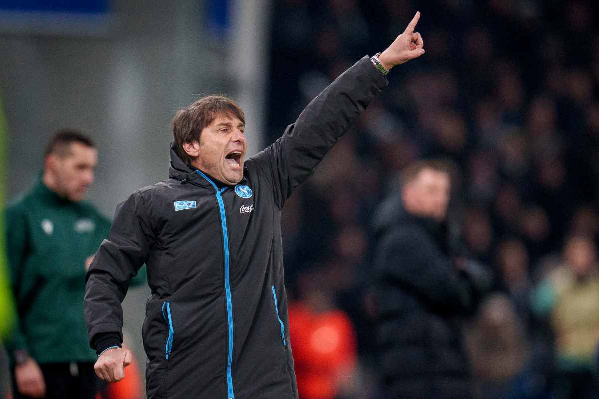 La rabbia di Antonio Conte durante la gara col Copenaghen