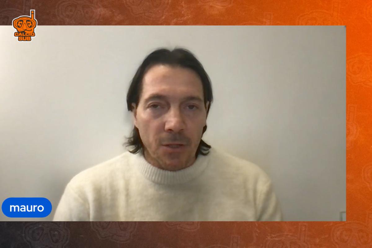 L'ex calciatore della Fiorentina in diretta a Calciosub