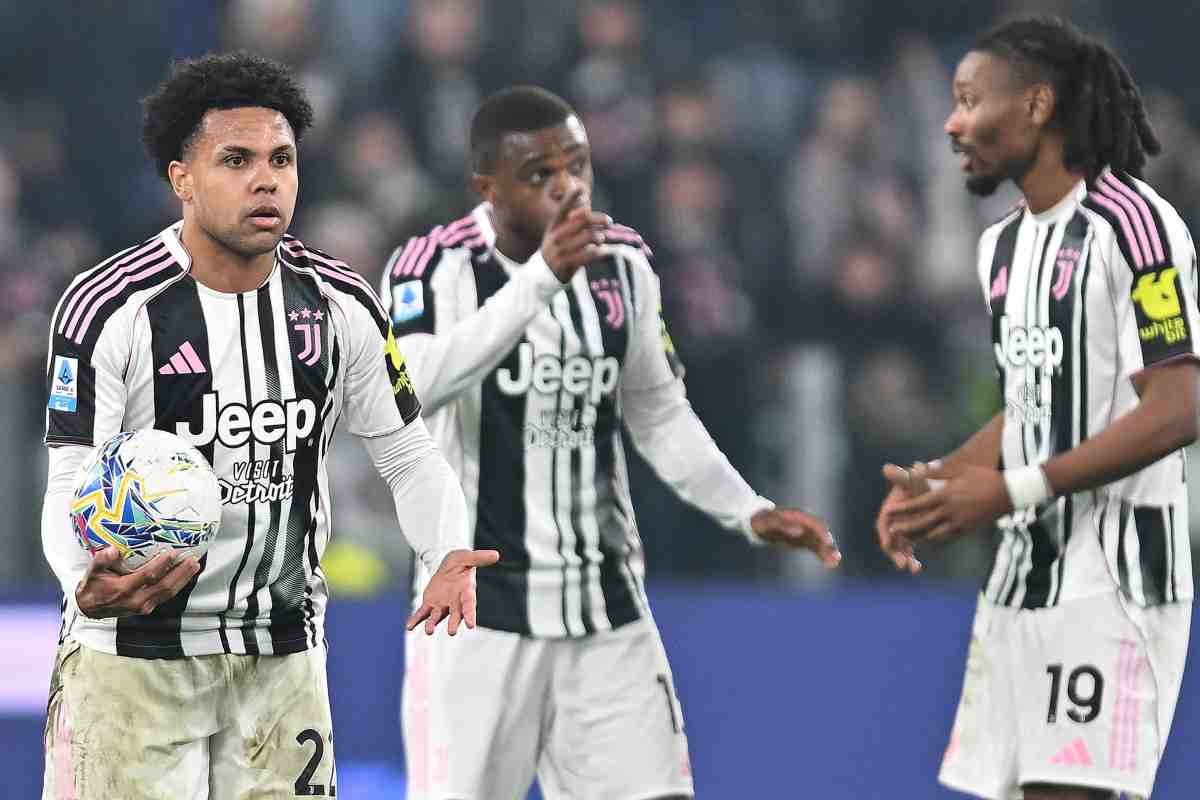 La Juventus durante una partita