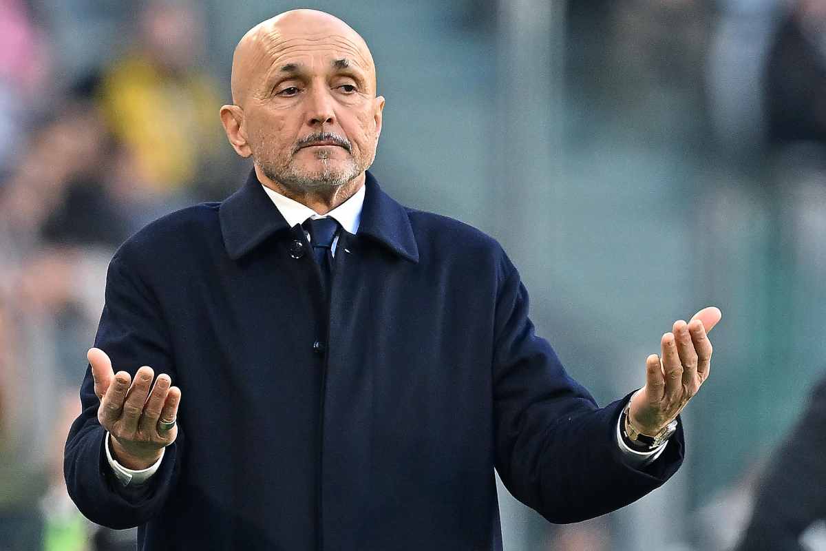 Spalletti durante una partita