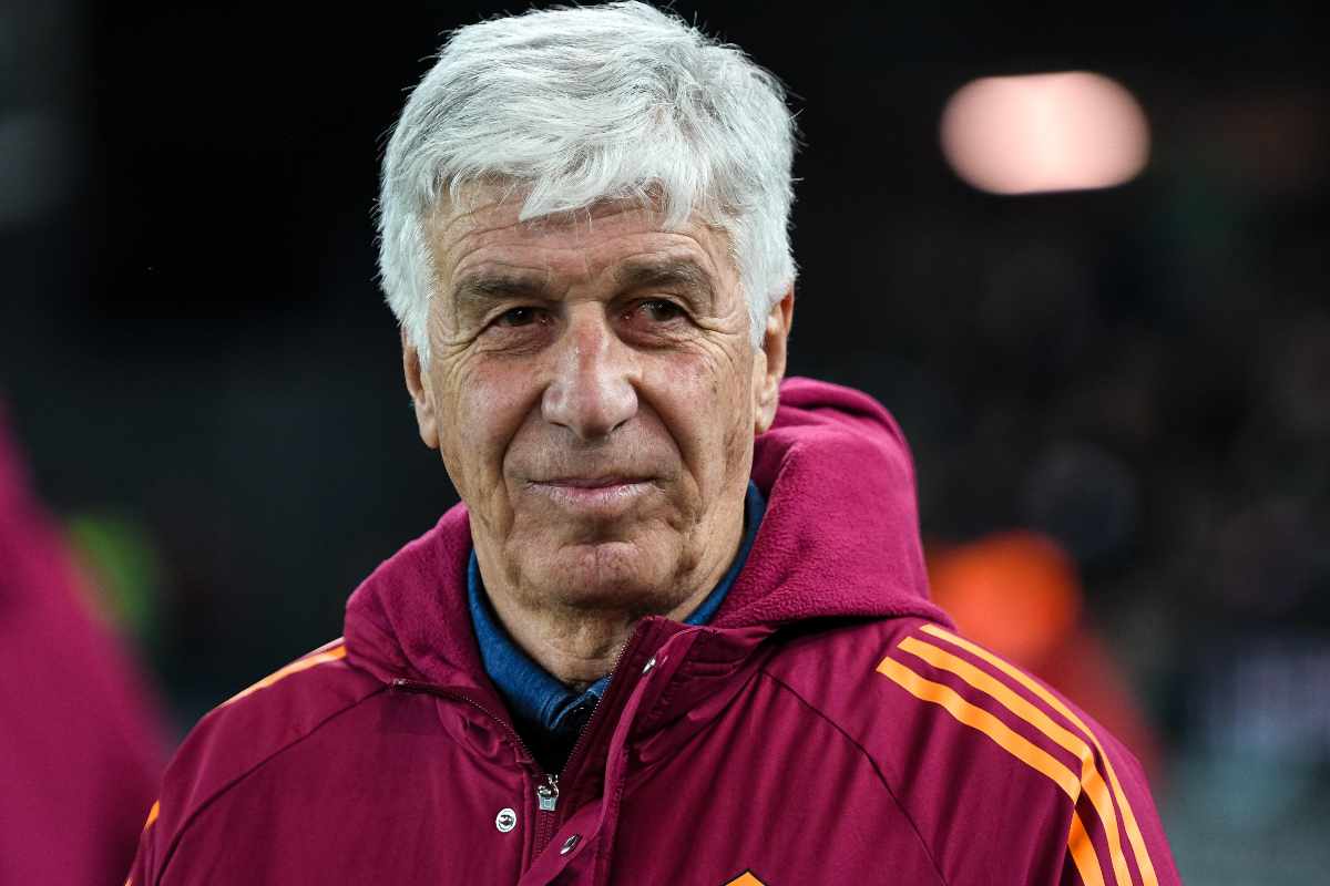 Giampiero Gasperini poco prima che cominciasse la gara di Udine