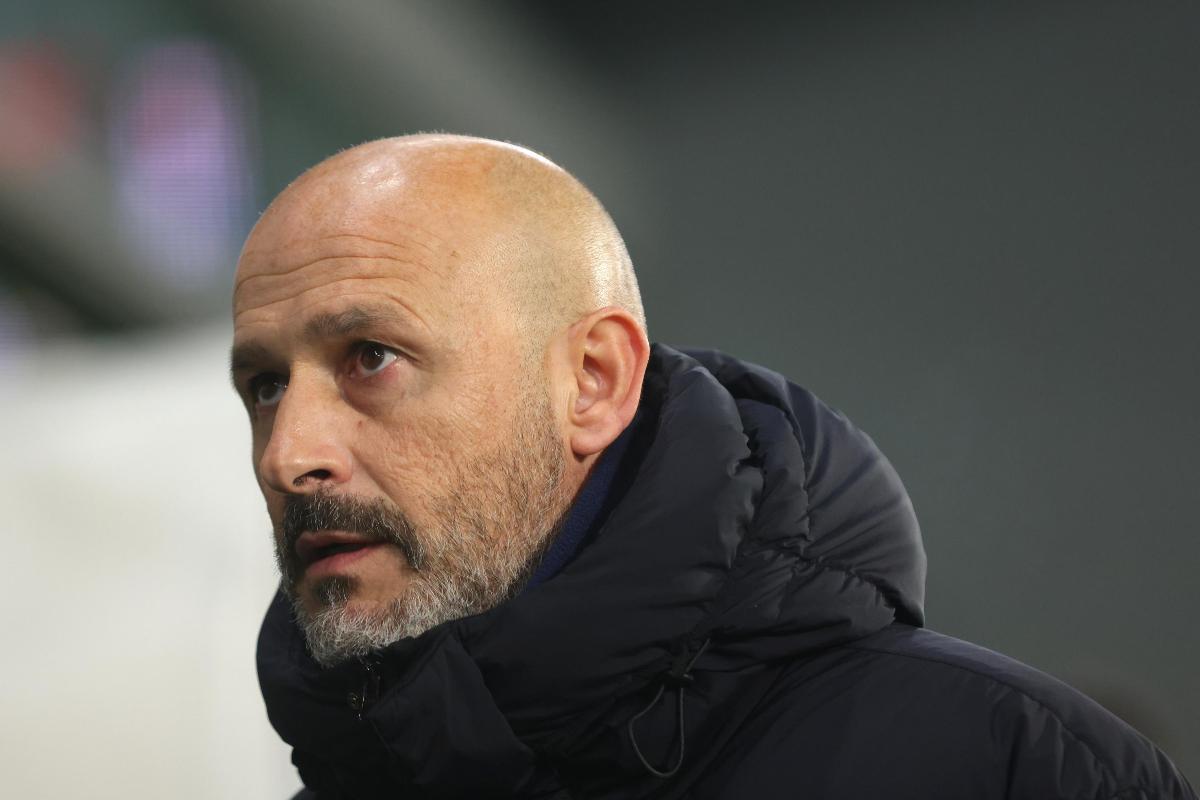 Vincenzo Italiano appena terminata la gara col Milan persa per 3-0