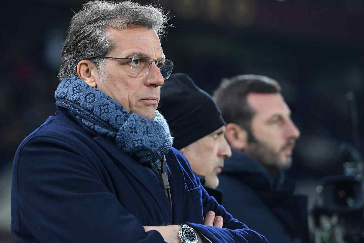 Giuntoli in primo piano