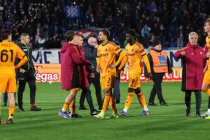 La Roma dopo la delusione per la sconfitta col Como