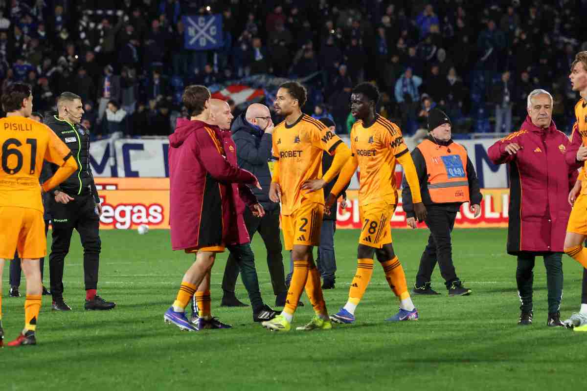 La Roma dopo la delusione per la sconfitta col Como