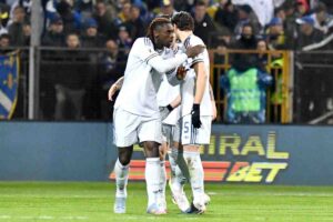 L'Italia esulta dopo una rete