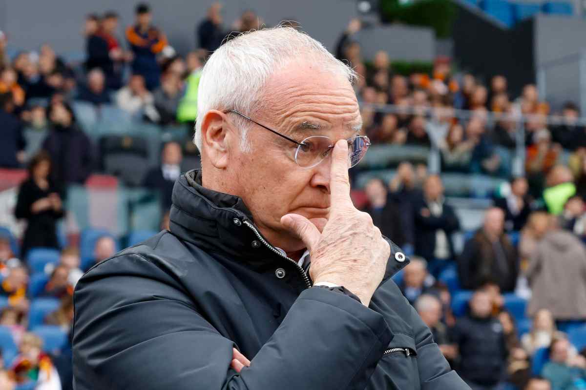 L'ormai ex dirigente della Roma Ranieri quando ancora era in panchina e amato