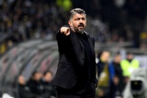 Gennaro Gattuso ai tempi in cui guidava l'Italia