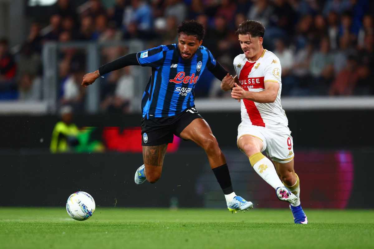Ederson durante un match molto acceso tra Inter e Atalanta