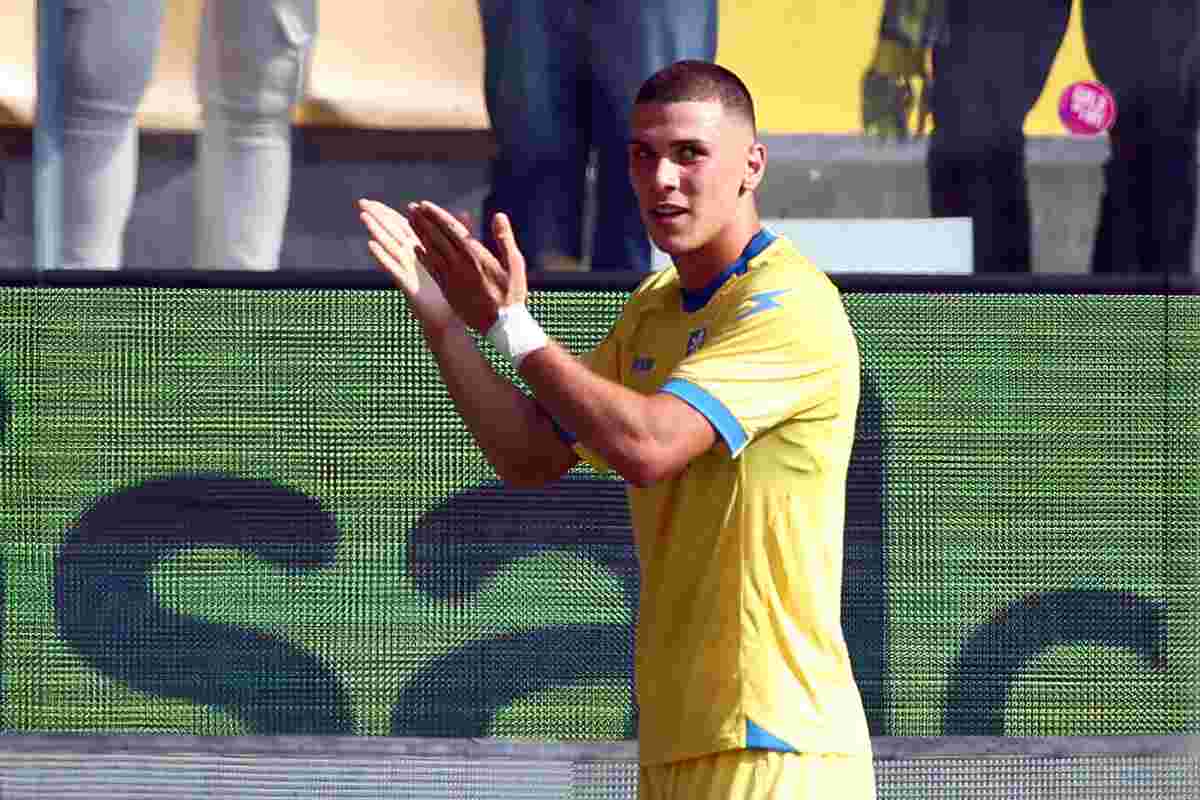 L'esterno del Frosinone Kvernadze