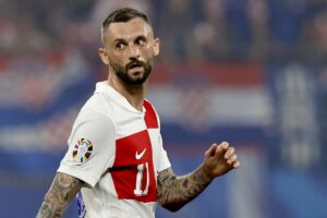 Marcelo Brozovic durante una gara in serie A