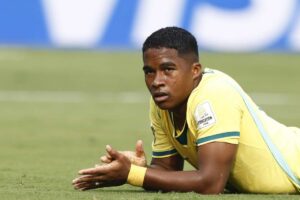 Endrick attaccante di Real e Brasile in un momento di pausa